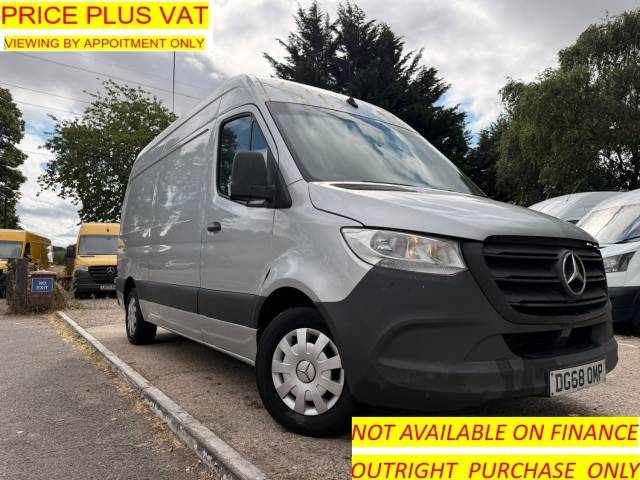 Mercedes-Benz Sprinter 2.1 314 CDI RWD L2 MWB (AIRCON + REV CAM) PANEL VAN Diesel Silver