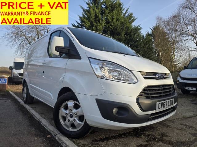 Ford Transit Custom 2.0 TDCi 290 Limited L1 SWB PANEL VAN Diesel White