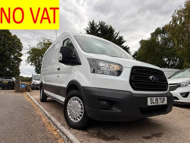 Ford Transit 2.0 350 EcoBlue FWD L3 H2 LWB MED ROOF (NO VAT) PANEL VAN Diesel White
