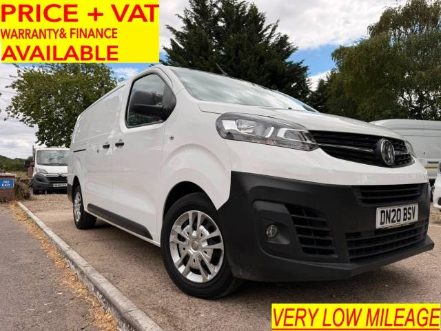 Vauxhall Vivaro 3100 2.0d 120PS Dynamic H1 Van PANEL VAN Diesel White