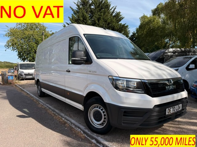 Man Tge 2.0 3140d FWD LWB **ONLY 55,000 MILES** NO VAT PANEL VAN Diesel White