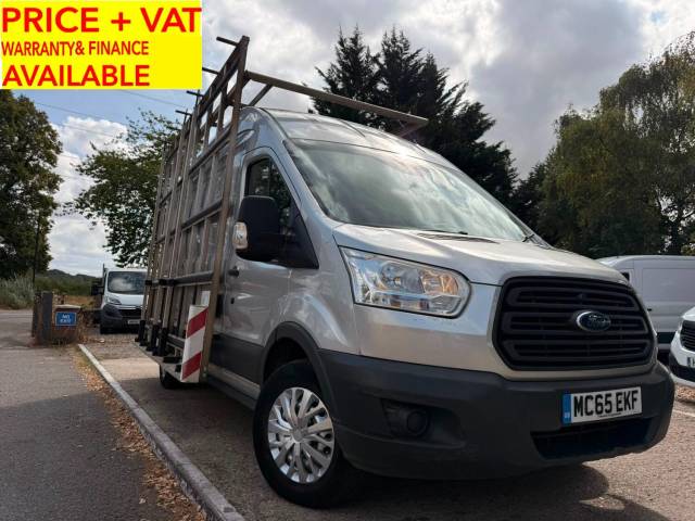 Ford Transit 2.2 TDCi 350 RWD L3 H3 (GLAZIER'S VAN) PANEL VAN Diesel Silver