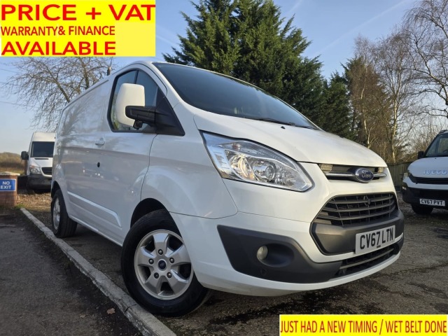 Ford Transit Custom 2.0 TDCi 290 Limited L1 SWB (NEW WET BELT) PANEL VAN Diesel White