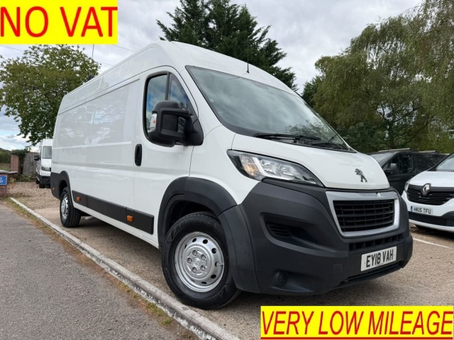 Peugeot Boxer 2.0 BlueHDi 435 Professional L4 XLWB (NO VAT) PANEL VAN Diesel White